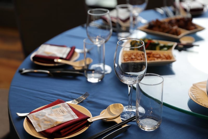Celestial Wedding Table Setting